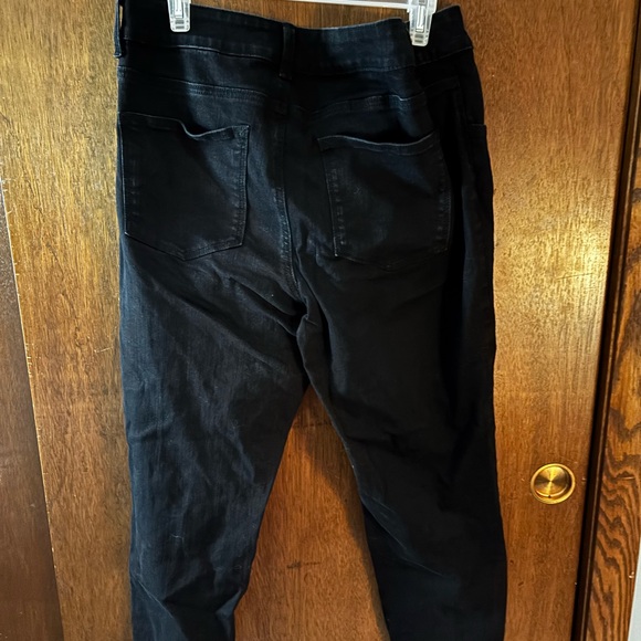 Black Denim Jeans - Picture 3 of 4